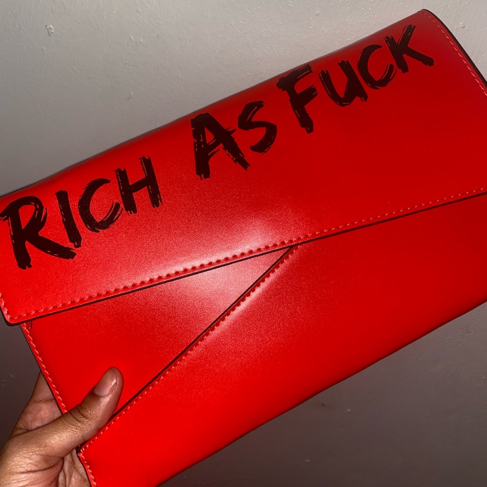 “Rich As F***” Clutch